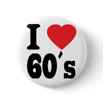 I love 60 ´s buttons by Tomaniac I love 60 ´s buttons
