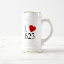 I Love 623 Glendale Mug