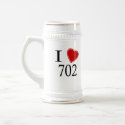 I Love 702 Las Vegas mugs by Rep_Yo_City I Love 702 Las Vegas mugs