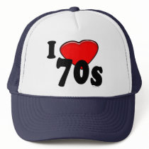 I Love 70s Hat