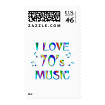 I Love 70's postage