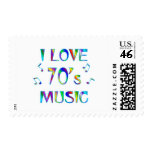 I Love 70's Postage Stamps