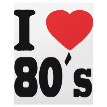 I Love 80 ´s letterhead
