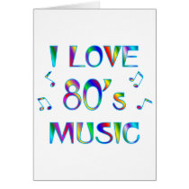 I Love 80s Cards