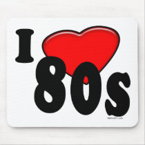 I Love 80s Mousepad