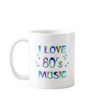 I Love 80s Mugs