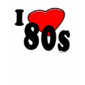 I Love 80s t-shirts by Method77 I Love 80s t-shirts
