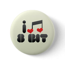 I Love 8 Bit Pin