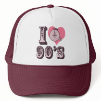 I Love 90s hats by Retrofort I Love 90s hats