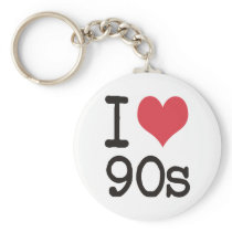 I Love 90s Products & Designs! Key Chain