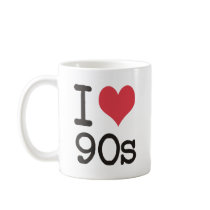 I Love 90s Products & Designs! mugs by campagnaa I Love 90s Products & Designs! mugs