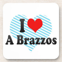 I love A Brazzos Beverage Coasters
