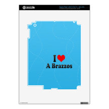 I love A Brazzos iPad 3 Decal