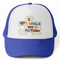I Love A Child With Autism Mesh Hats