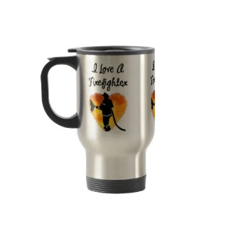 I Love A Firefighter mug
