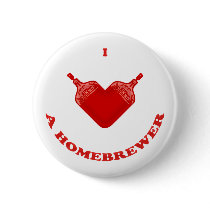 I Love a Homebrewer Pin