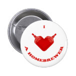 I Love a Homebrewer Pin