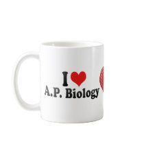 I Love A.P. Biology Mugs