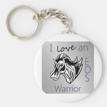 I love a warrior.png keychain