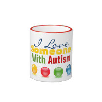 I Love AA Ringer Mug mugs