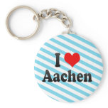 I Love Aachen, Germany Key Chain
