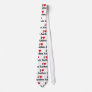 I Love Aachen, Germany Custom Tie
