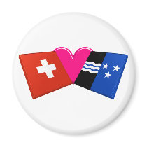 I Love Aargau magnets by Vexillophile I Love Aargau magnets