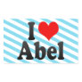 I love Abel Stickers