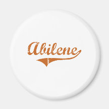 I Love Abilene Texas Fridge Magnets