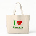 I Love Abruzzo Italy Bags