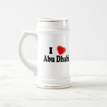 I Love Abu Dhabi Coffee Mug