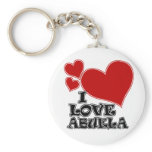 I LOVE ABUELA KEY CHAINS