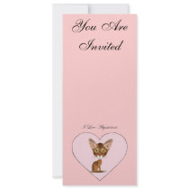 I Love Abyssinians Invite