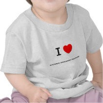 I Love ACADEMIC INTERNSHIP PROGRAMS T-shirt