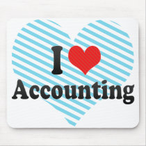 I Love Accounting Mousepad