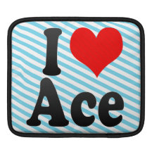 I love Ace iPad Sleeve