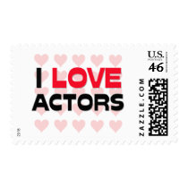 I LOVE ACTORS postage by professions I LOVE ACTORS postage
