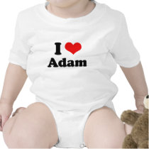 I Love Adam t-shirts by loveshirts I Love Adam t-shirts