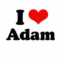 I Love Adam t-shirts by loveshirts I Love Adam t-shirts