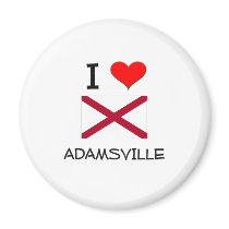 I Love ADAMSVILLE Alabama Magnet