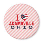 I love Adamsville, Ohio magnets