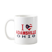I love Adamsville, Ohio Mug