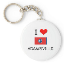 I Love Adamsville Tennessee Key Chain