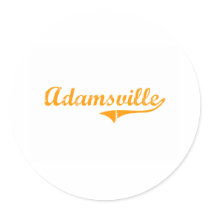 I Love Adamsville Tennessee Round Stickers