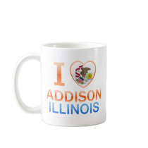 I Love Addison, IL Mug