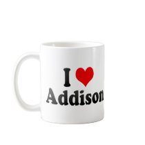 I Love Addison, United States Coffee Mug