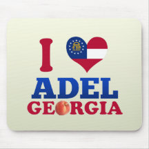 I Love Adel, Georgia Mousepad