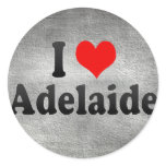 I Love Adelaide, Australia Stickers