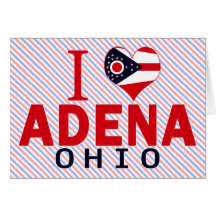 I love Adena, Ohio Greeting Card