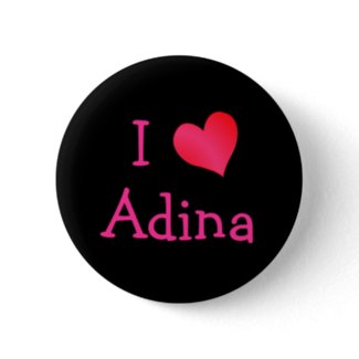 I Love Adina button